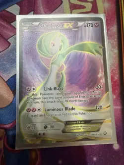 Gardevoir EX - 111/114 - Pokemon Steam Siege XY Full Art Ultra Rare Card LP - Image 1