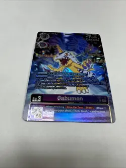 DIGIMON CCG- GABUMON #ST21-10 lightly played card ng2309 - Image 4