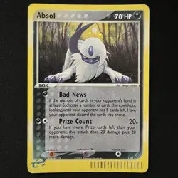 Absol EX #1/97 Holo 2003 EX Dragon Holo Rare Vintage Card WOTC Pokemon TCG LP/MP - Image 1
