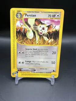 2003 PERSIAN 42/144 -SKYRIDGE (e- Reader) POKEMON Regular Card - NM/M - Image 1