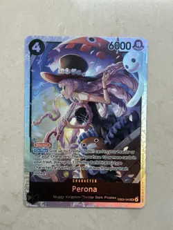 Perona EB03-045 SR Super Rare Extra Booster Heroines Edition One Piece Card Eng - Image 1