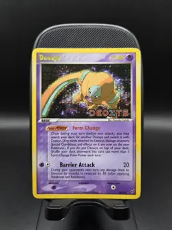 2005 Pokemon Deoxys (Defense Forme) 18/107 EX Deoxys Reverse Holo Rare - Image 1