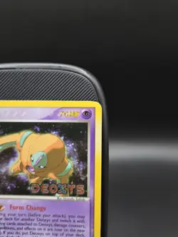 2005 Pokemon Deoxys (Defense Forme) 18/107 EX Deoxys Reverse Holo Rare - Image 3