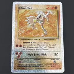 Hitmonlee 13/110 Legendary Collection 2002 Reverse Holo Pokemon Card TCG - LP - Image 1