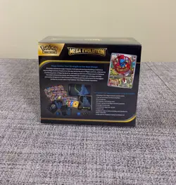 Pokemon TCG Mega Evolution ETB Lucario Elite Trainer Box Pokemon NEW / SEALED - Image 2