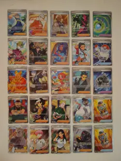 25 Full Art Holo Pokemon Cards Lot - Image 1