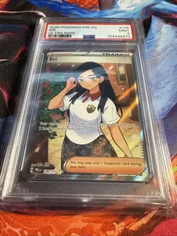 Eri #136/131 2025 Pokemon SV Prismatic Evolutions PRE EN PSA 9 - Image 2