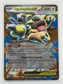 Pokemon Mega Kangaskhan ex Double Rare Holo Me01: Mega Evolution 104/132 Card - Image 1