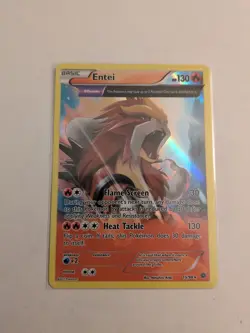 Holo Entei Ancient Trait Ancient Origins 15/98 Pokemon TCG - Image 1