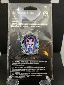 Mewtwo Pokemon Center Legendary Moments Monthly Pins Pin 1 of 12 BRAND NEW - Image 1