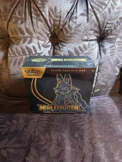 Mega Evolution ETB - SEALED- Mega Lucario Pokemon TCG Elite Trainer Box - Image 1