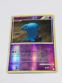 Wobbuffet Reverse Holo 13/123 (Pokemon TGC) MP - Image 1