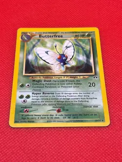 Pokemon Tcg Butterfree 19/75 Neo Discovery Unlimited Non Holo - Image 2