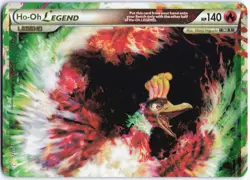Pokemon - Ho-Oh Legend (Top) #111/123 - HeartGold SoulSilver Holo - Image 1