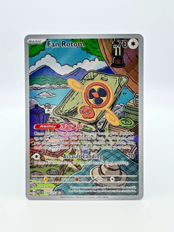 Fan Rotom 250/217 IR Ascended Heroes Evolution English Pokemon TCG MINT - Image 1