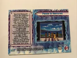 2000 Topps Pokemon The Movie 2000 Non Holo Peace Is Restored #67 Blue Label - Image 2