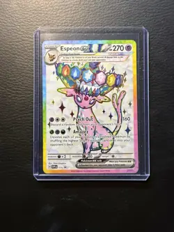 Pokemon Espeon ex SVP175 Sv: Scarlet & Violet Promo Holo - Image 1