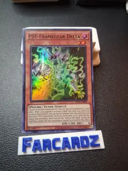 Yugioh!- Psy-framegear Delta- Super Rare- Op25-en005-(VLP/NM) - Image 1