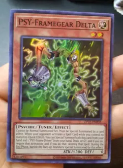 Yugioh!- Psy-framegear Delta- Super Rare- Op25-en005-(VLP/NM) - Image 3