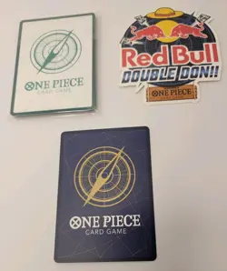 SEALED ONE PIECE CG Red Bull Double Don!! Promos Monkey.D.Luffy Complete Set - Image 2