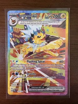 Pokemon Jolteon ex Special Illustration Rare Full Art Holo Card 153/131 - Image 1