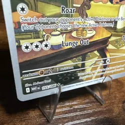 Pokemon TCG Herdier 155/086 SV White Flare Holofoil Card NM Near Mint US Seller - Image 5