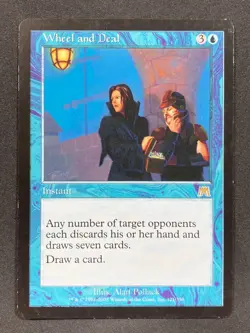 Wheel and Deal Magic the Gathering MTG Card Onslaught - MP/LP - Image 1