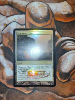 FOIL Judge Promo Gemstone Mine JDG MTG Magic the Gathering - Image 1