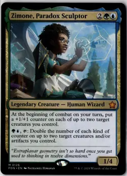 Zimone, Paradox Sculptor #0126 (FDN) Foundations - Image 1