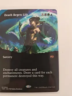 Death Begets Life (Borderless) Tarkir: Dragonstorm Regular - Image 2