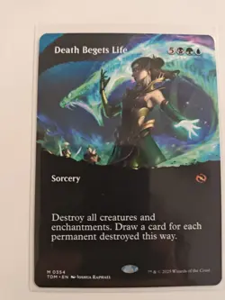 Death Begets Life (Borderless) Tarkir: Dragonstorm Regular - Image 3