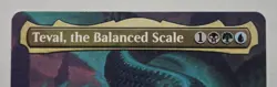 Teval, the Balanced Scale (Borderless) Commander: Tarkir: Dragonstorm Regular - Image 2