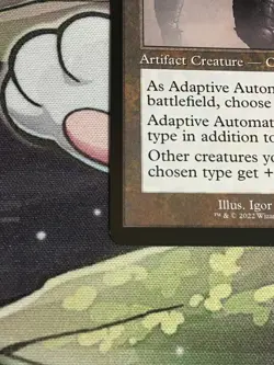 C5029 MAGIC GATHERING MTG BROTHERS' WAR ADAPTIVE AUTOMATON #1 RARE NM RETRO - Image 4