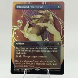 MTG Lorwyn Eclipsed (Special Guest) - Thousand-Year Elixir [FOIL] - SPG - NM - Image 1