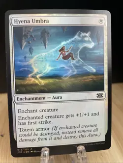 MTG Hyena Umbra FOIL #013/331 Double Masters 2022 2x2 Common NM/M - Image 1