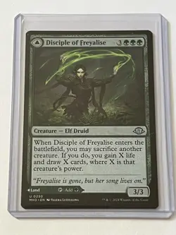 Disciple / Garden of Freyalise 250 MTG Modern Horizons 3 2024 MT 9.0 + Non Foil - Image 1