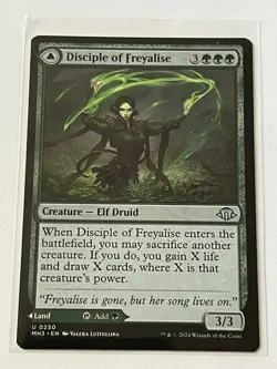 Disciple / Garden of Freyalise 250 MTG Modern Horizons 3 2024 MT 9.0 + Non Foil - Image 3