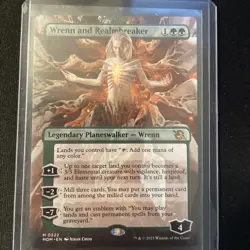 Wrenn and Realmbreaker (Borderless) March of the Machine Regular - Image 1