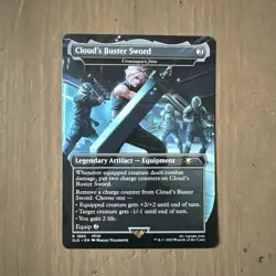 Cloud's Buster Sword - Umezawa's Jitte #1865 Regular Secret Lair Drop MTG - Image 1