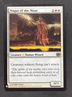 MTG Magus of the Moat - Mystery Booster / The List #012 - NM - Image 1