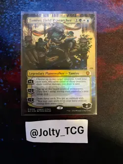 Tamiyo, Field Researcher (Borderless) Bloomburrow Commander Foil - Image 1
