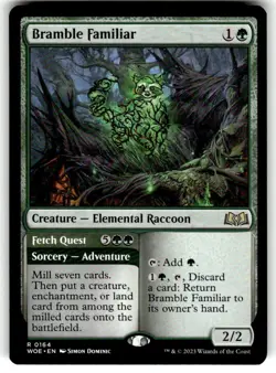 Bramble Familiar Wilds of Eldraine Regular MTG - Image 1