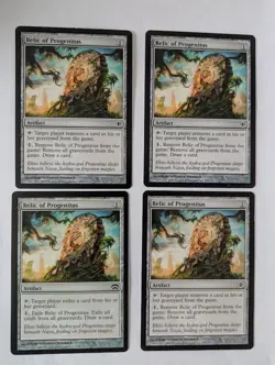 4 relic of progenitus Shards of Alara MTG NM Free shipping with tracking - Image 1