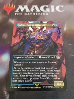 Mtg. Golbez, Crystal Collector. Borderless. Final Fantasy. Pack Fresh - Image 1