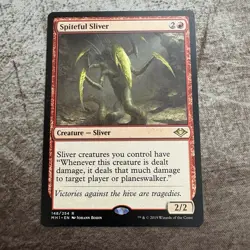Spiteful Sliver - Modern Horizons - MTG Magic the Gathering - LP - Image 1