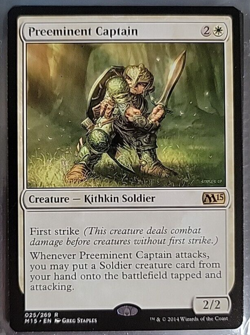 MTG Preeminent Captain Magic 2015 025/269 Regular Rare - Image 1