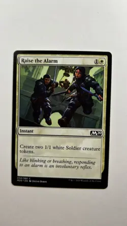 MTG Core set 2020 Raise the Alarm 034/280 Magic the Gathering - Image 1