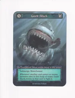 Sorcery: Contested Realm BETA GIANT SHARK (#1) - Image 1