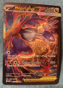 ✨Mega Latias ex 181/132✨Mega Evolution Holo Full Art Pokemon TCG - Image 1