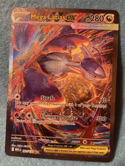 ✨Mega Latias ex 181/132✨Mega Evolution Holo Full Art Pokemon TCG - Image 4
